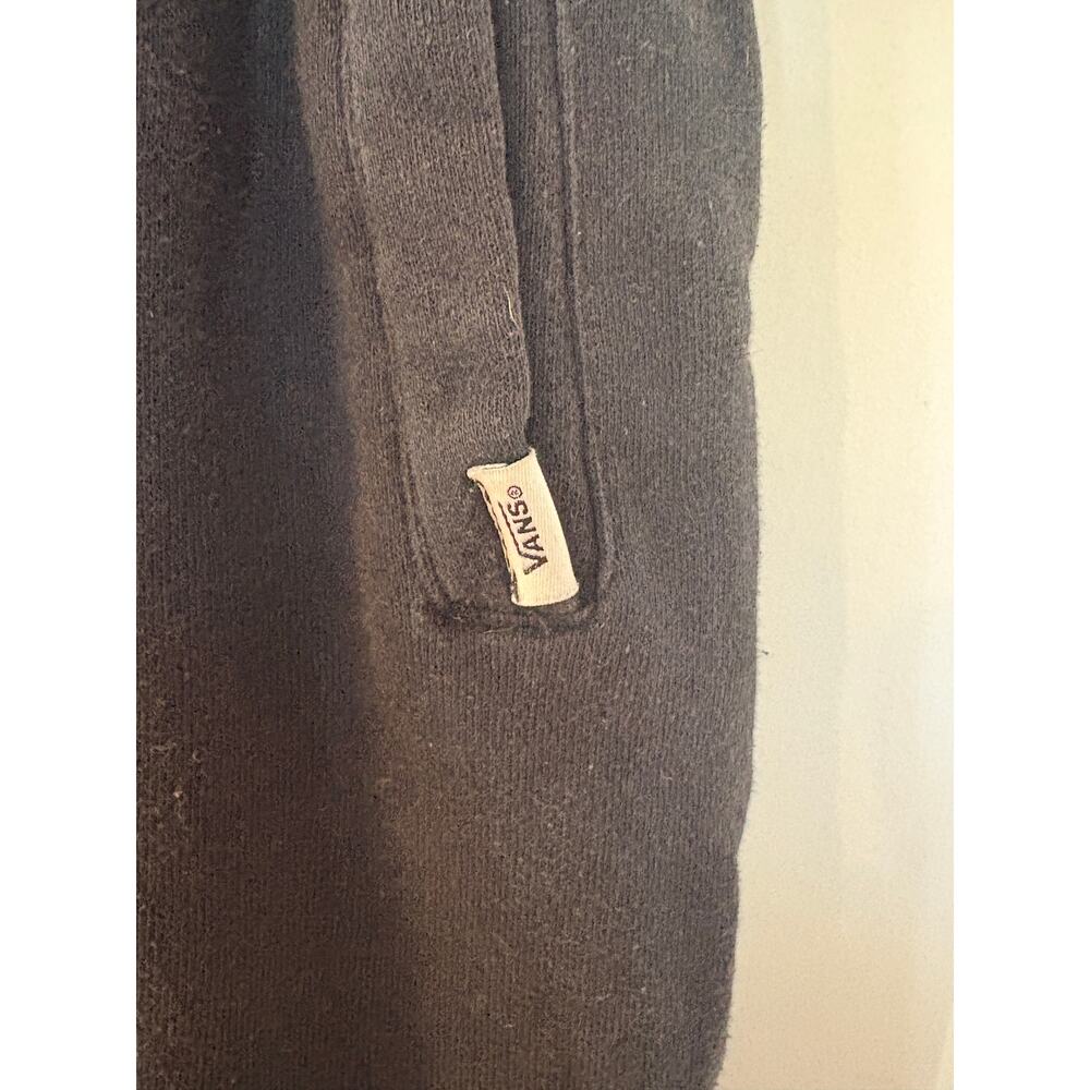Vans Black Joggers with Checkered Stripe Down Leg Size S - Picture 9 of 9
